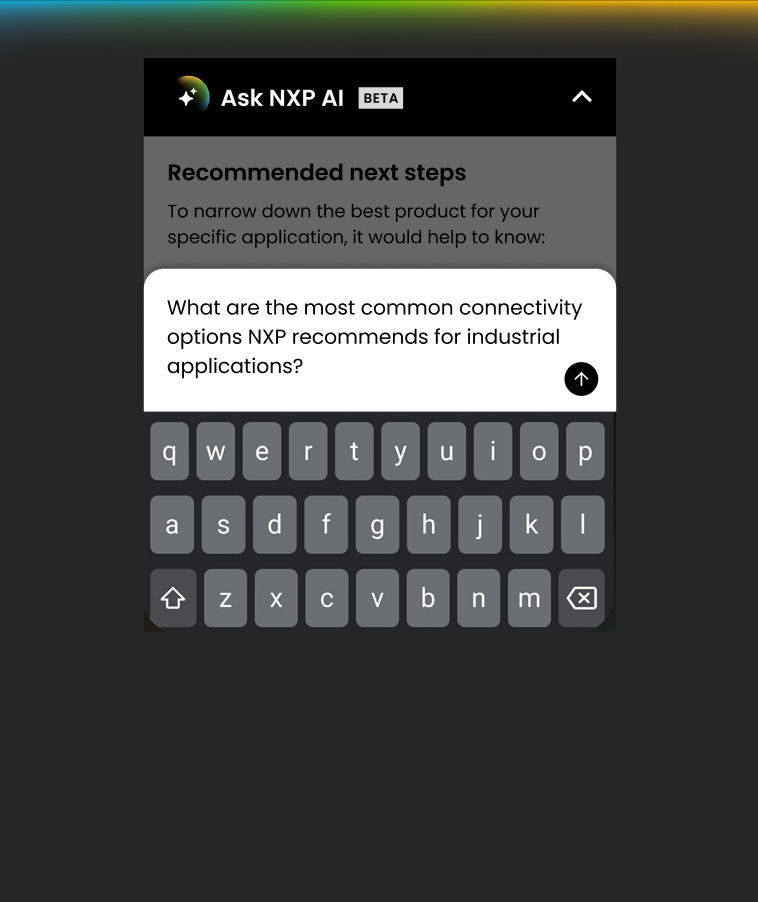 Your conversation builds context as you ask. Revisit past searches to pick up where you left off Image